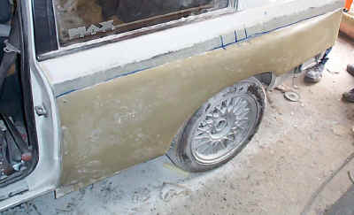 Arch dry fitted ready for bonding