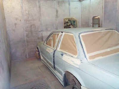 First coats of Primer are being wet flatted