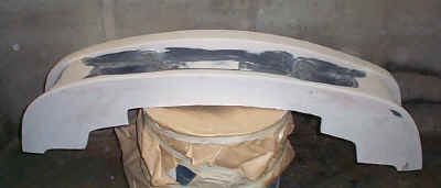 front bumper master ready for priming