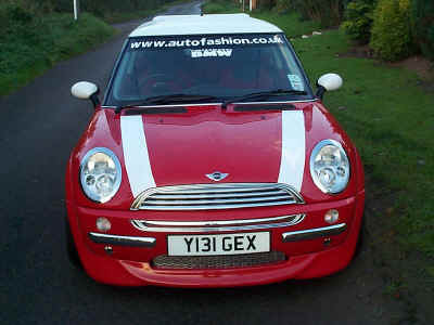 Majic kit and Autofashion bonnet stripes