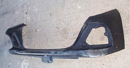 The new rear panel - You can see the light appertures