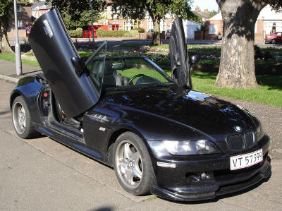 Bmw z3 lambo door kit #4