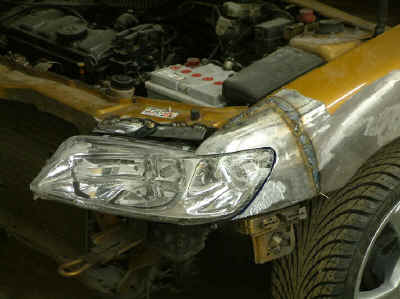 New section let-into wing