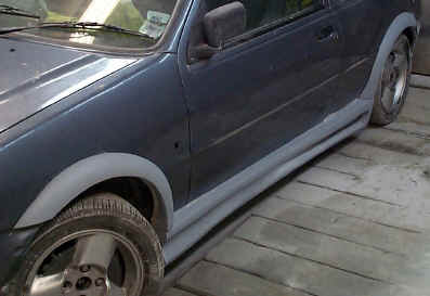 Animal skirts/arches for Fiesta Mk 3 by Autofashion