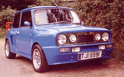 TJI car with metal bodykit