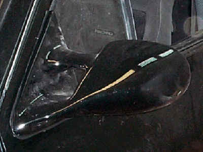 M3 style mirrors fitted to WRC Convertible