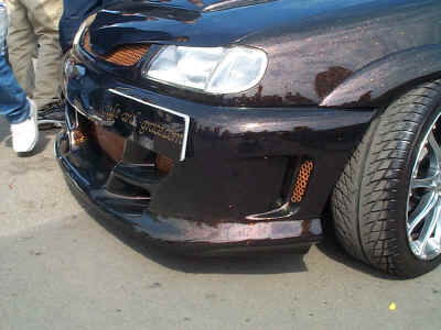 Saxo animal Front bumper